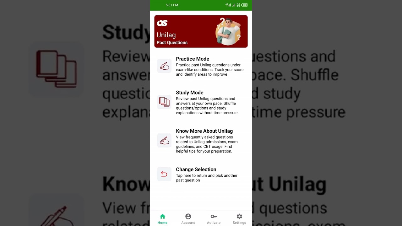 Download Free 2025 Post Utme Past Questions and Answers app for the University of Lagos (Unilag)