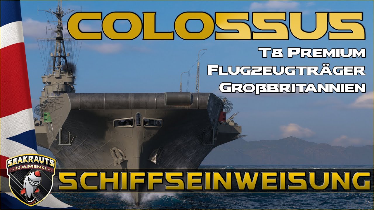COLOSSUS [T8 CV] - Review & Gameplay - World of Warships