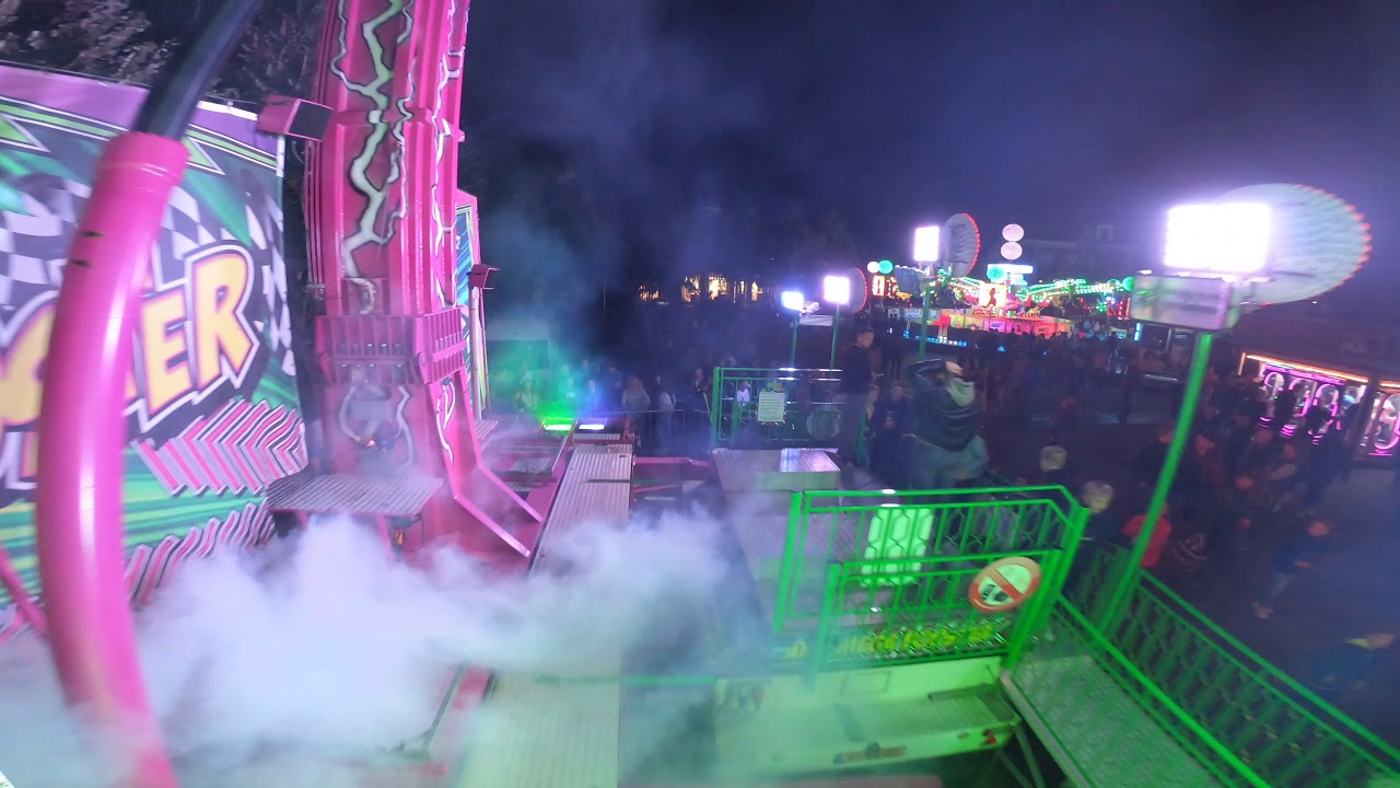 Stroom uitval kermis Oldenzaal 2021 tijdens rit in de Mega Booster