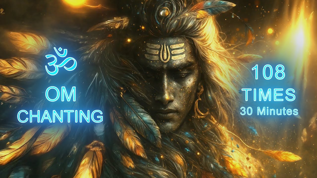 ॐ मंत्र जाप 108 बार | Om Chanting 108 times | Meditation Mantra #meditation #om #shiv #healing