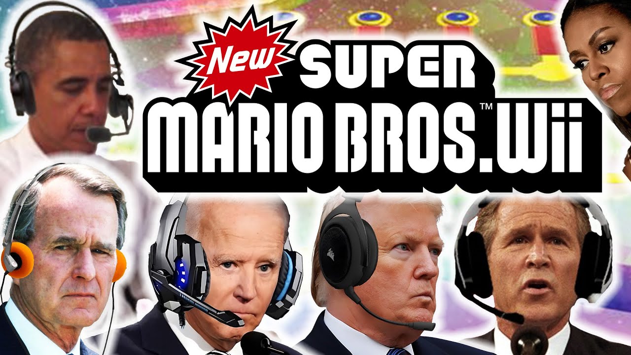 Президенты США 100% новые Super Mario Bros. Wii (ФИНАЛ)