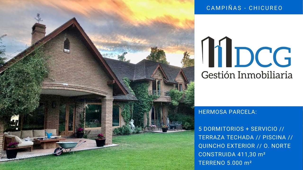 Venta Parcela ubicada en Chicureo. Condominio Las Campiñas.