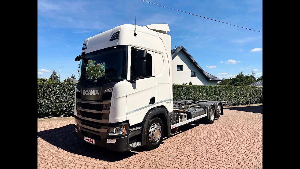 Scania R450 2019r BDF oś podnoszona