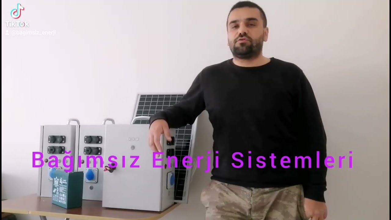 GÜNEŞ PANELLİ TAŞINABİLİR AYDINLATMA VE ŞARJ PAKETİ- İZMİR'E HAYIRLI OLSUN