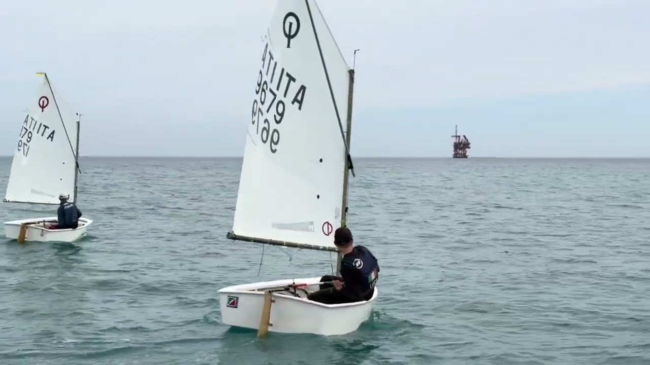 Il GAN a Crotone #optimist #sailing #crotone 