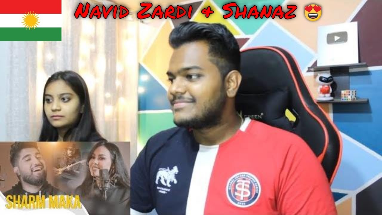 INDIANS REACT TO KURDISH MUSIC | Navid Zardi & Shanaz - SHARM MAKA