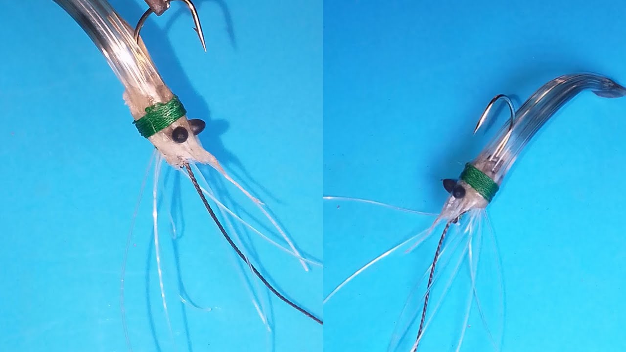 [DIY FISHING HACK] Best way for making shrimp-shaped fishing lures.