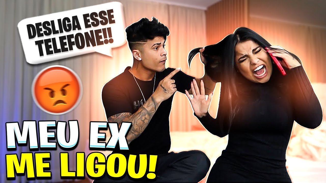 MEU EX ME LIGOU E O MEU NAMORADO FICOU BRAVO DEMAIS! 🤯