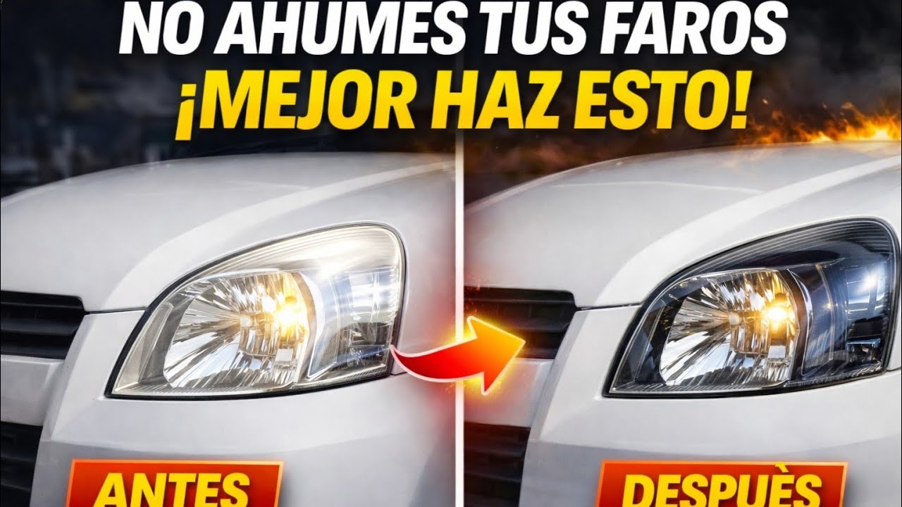 Haz que tus faros luzcan más modernos con black housing , hazlo tu mismo