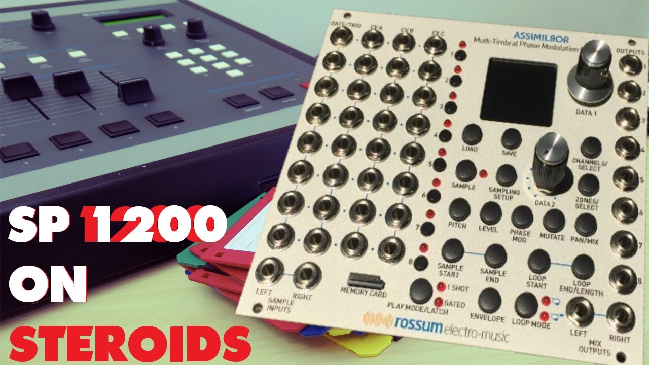 The ASSIMIL8OR WHAT HAD HAPPENED WAS..From SP 1200 to the ASSIMIL8OR!!