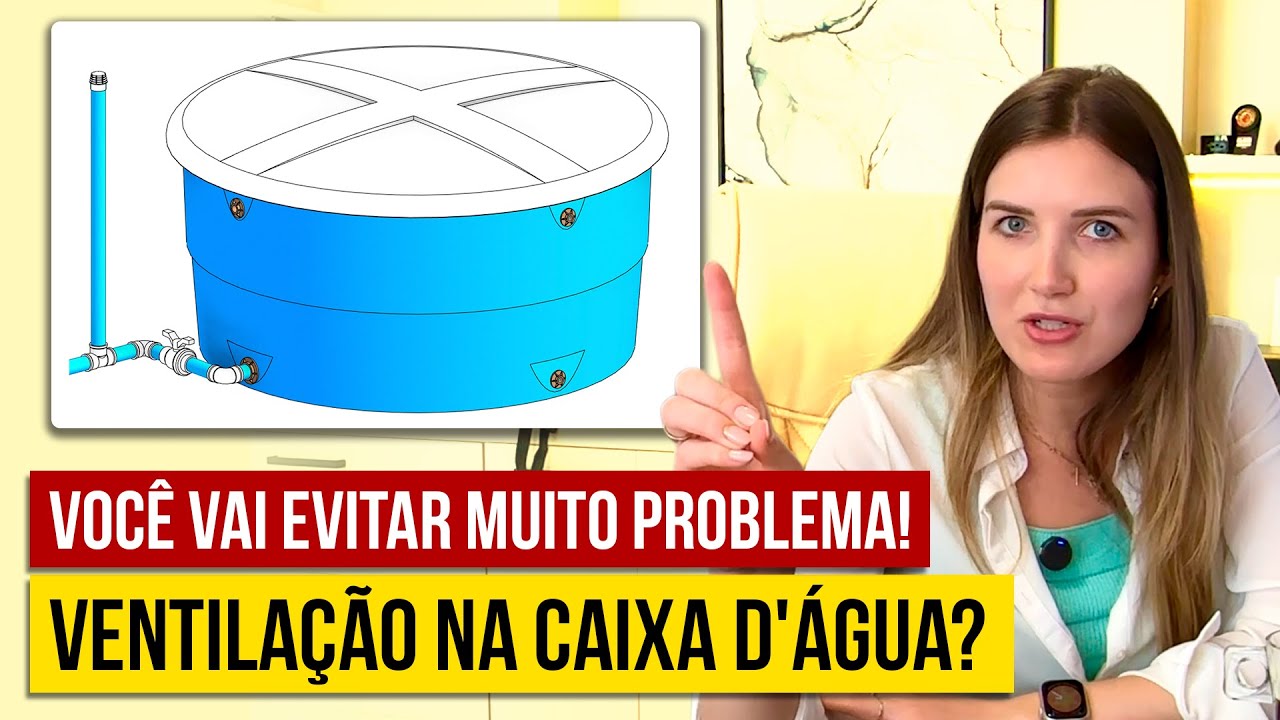 Precisa de VENTILAÇÃO na saída de água da CAIXA D’ÁGUA? 🤔PROJETO HIDRO