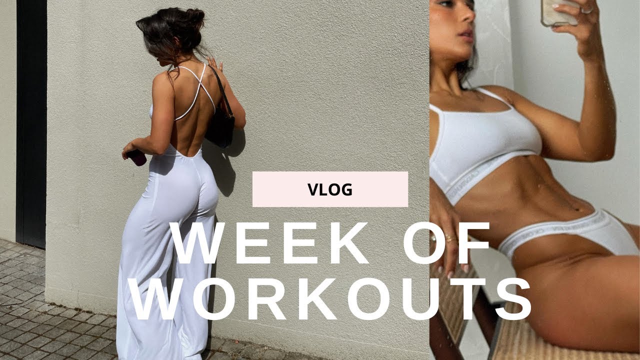 My Week Of Workouts & Chatty Vlog | Photoshoot, Date Night & Gym Routines