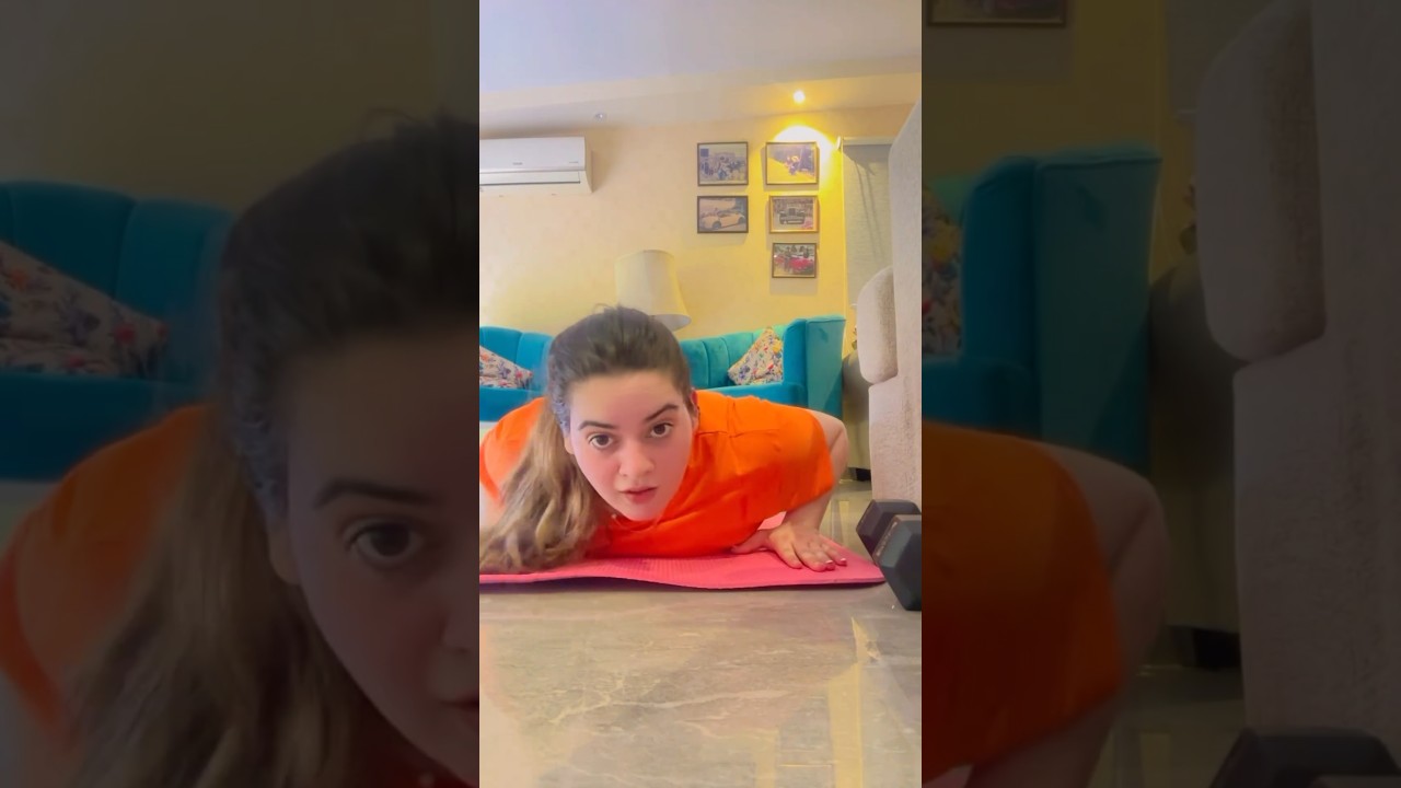 Minal Khan Weight loss 😁 exercise #minalkhan #minalkhanvlog