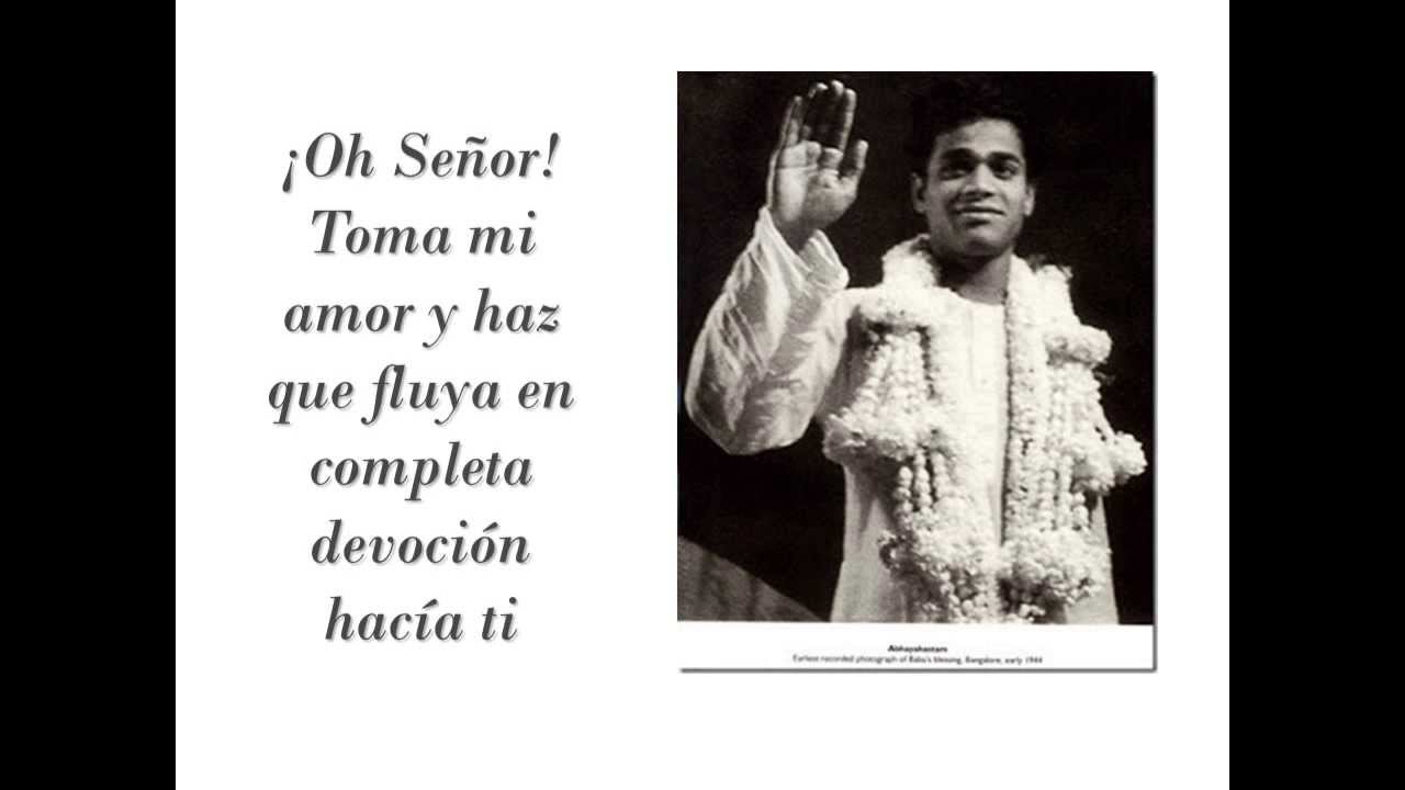 Plegaria (Oración) escrita por Sathya Sai Baba
