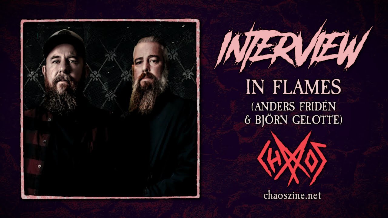 Interview with In Flames' Anders Fridén and Björn Gelotte about 