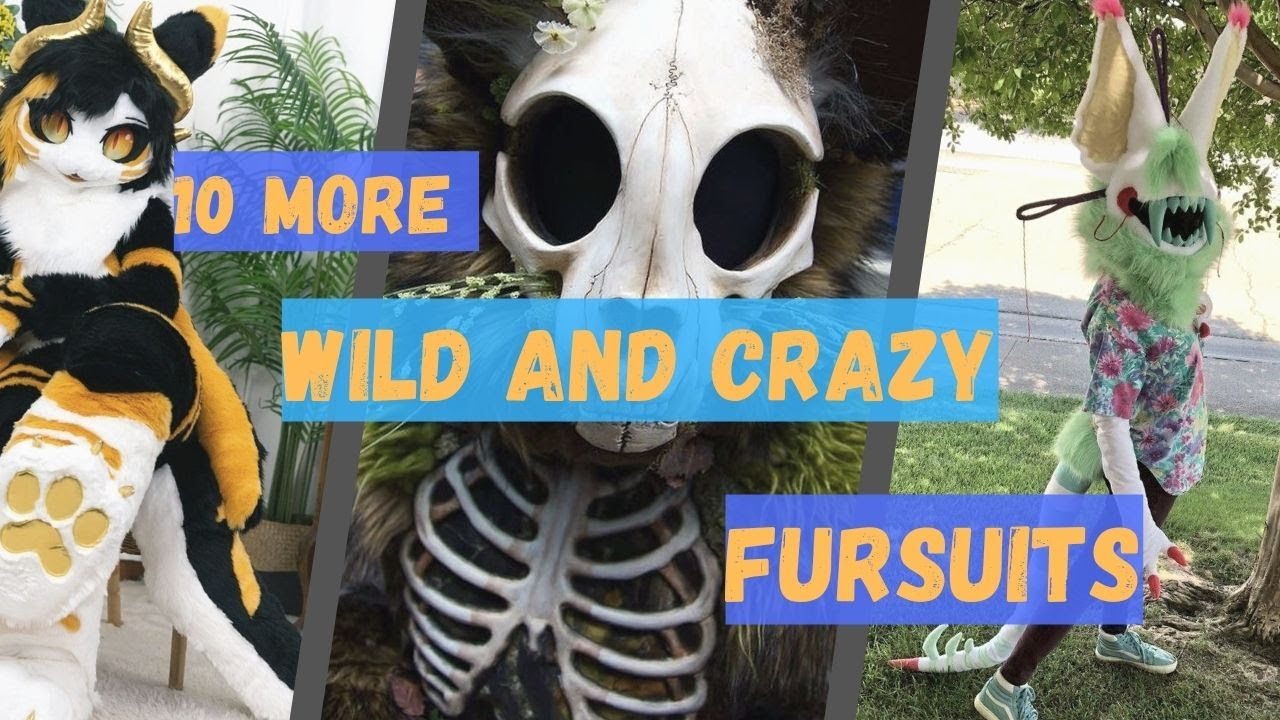 10 more wild and crazy fursuits part 2 | Cute fursuits | 10 more cool fursuits | 10 cute fursuits