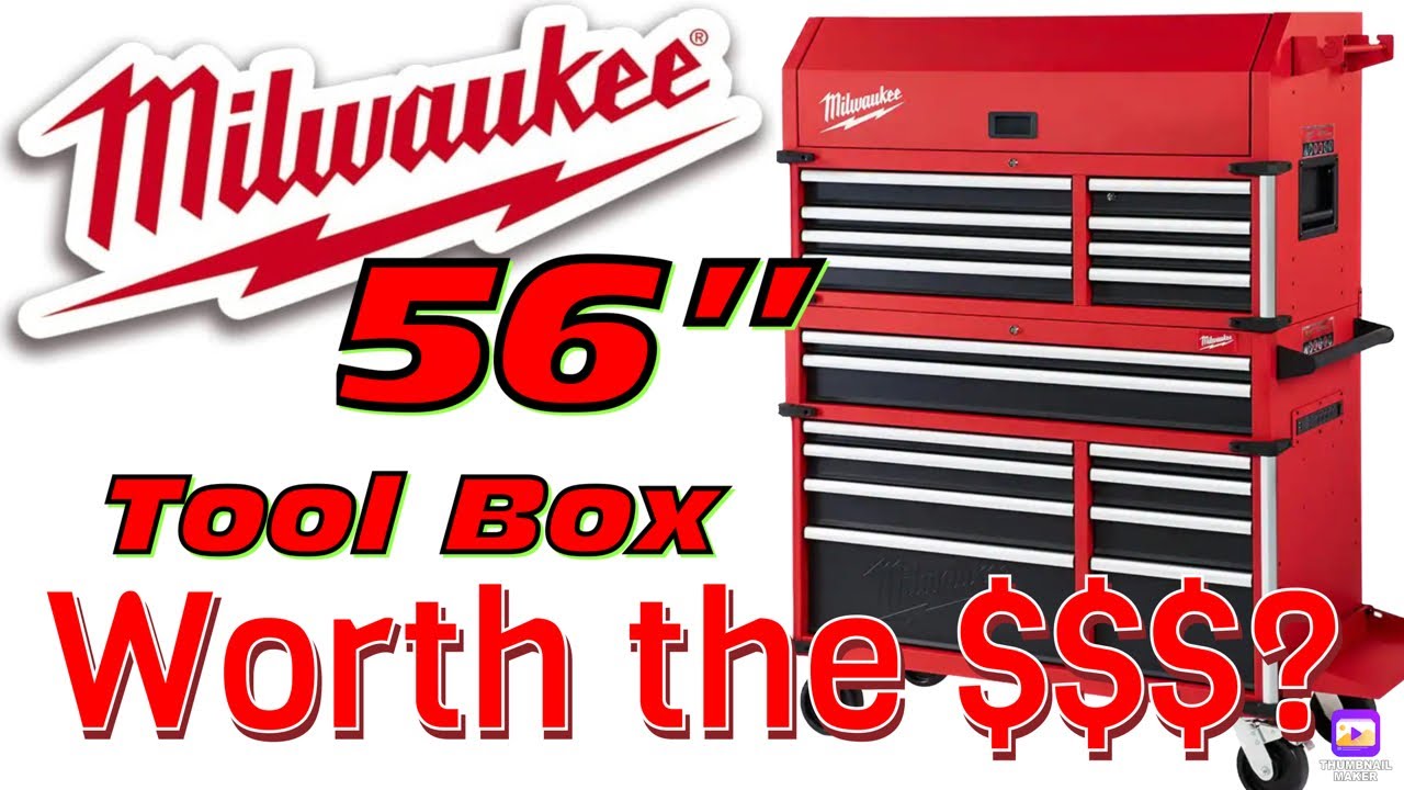 Milwaukee 56in Tool Chest Review 48-22-8556 or 48-22-8557 and 48-22-8558