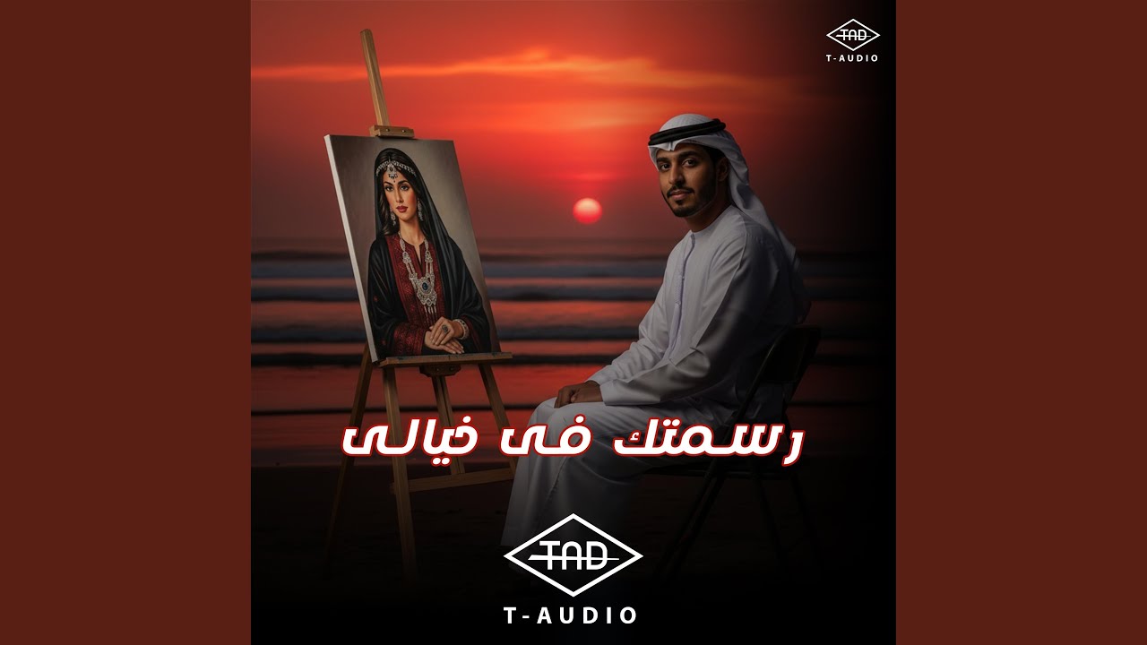 رسمتك في خيالي/ اغنيه خليجيه رومانسيه