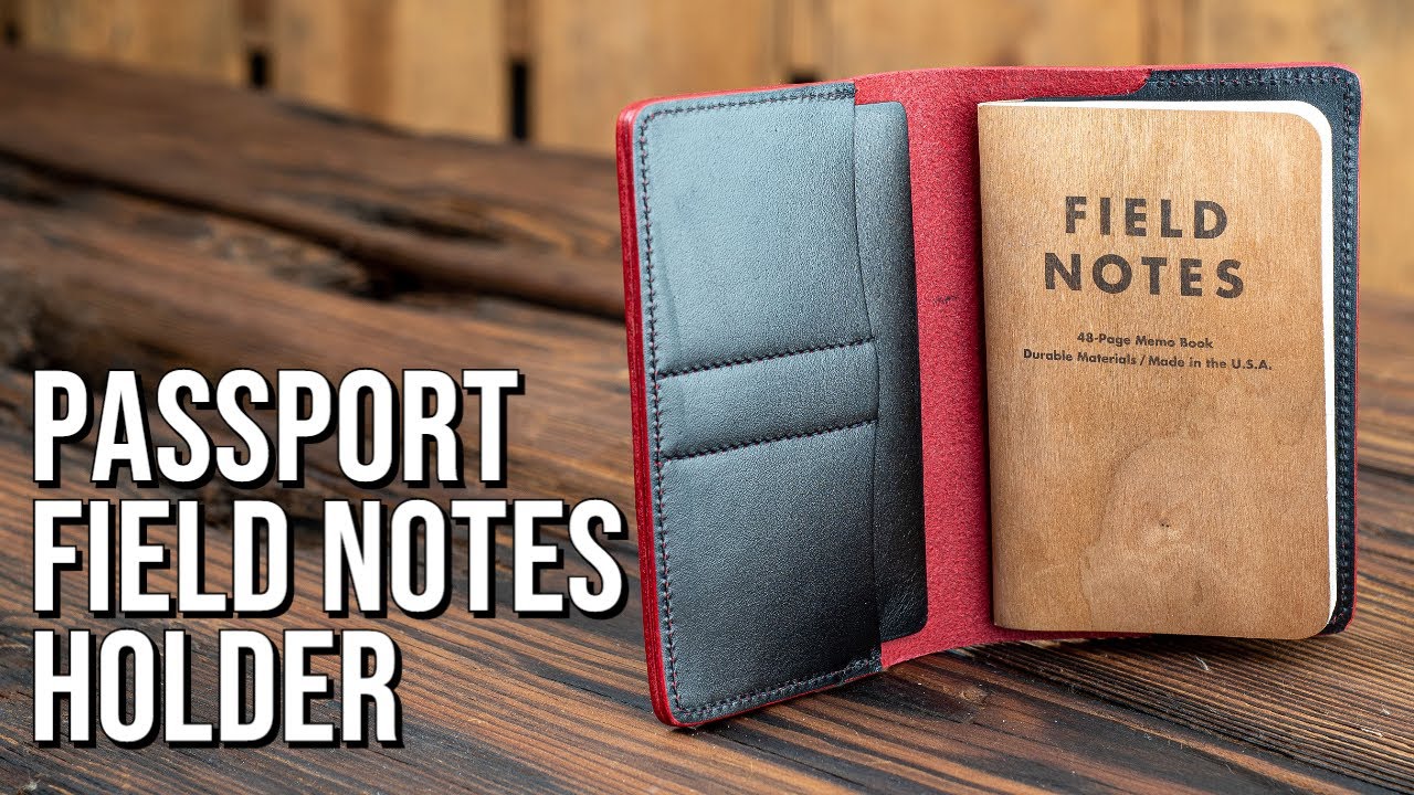 Passport Field Notes Holder