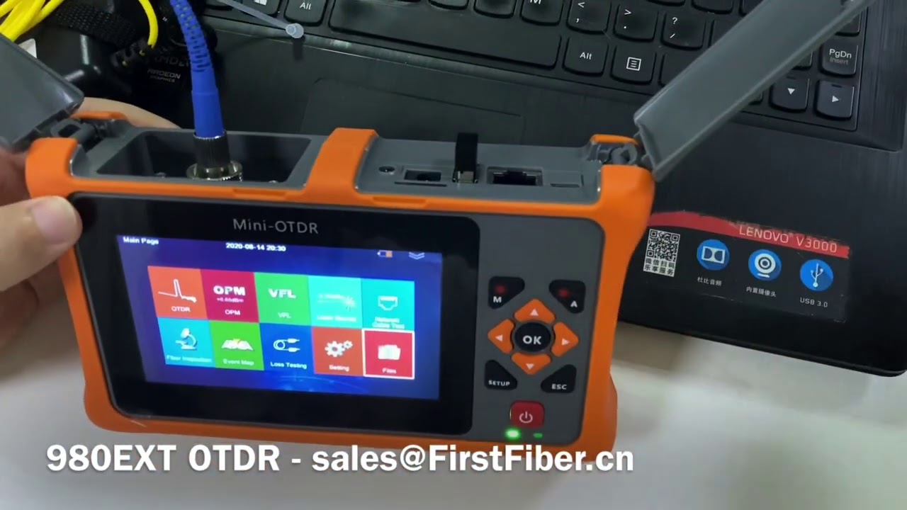 3 methods to control 980EXT OTDR