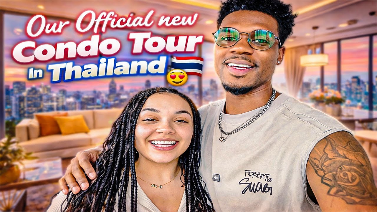OUR OFFICIAL NEW CONDO TOUR IN THAILAND 😍🇹🇭