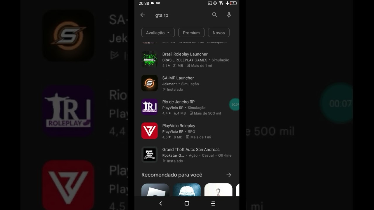 👑Baixar GTA RP Android pela play store👑 @Boltzadarp @gtarp @celular @android #shorts
