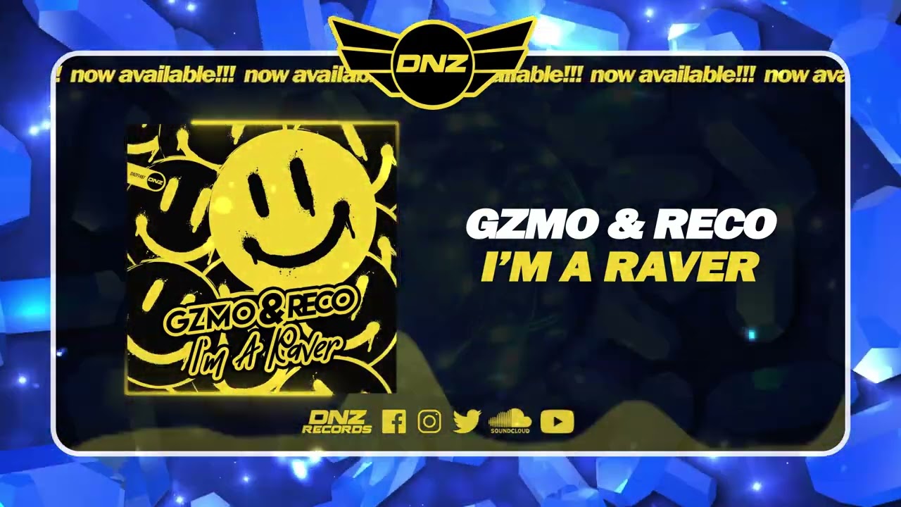 DNZF1487 // GZMO & RECO - I'M A RAVER (Official Video DNZ Records)