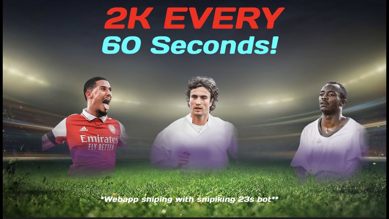 2K EVERY 60 SECONDS! | The best Fifa 23 sniping filters right now!