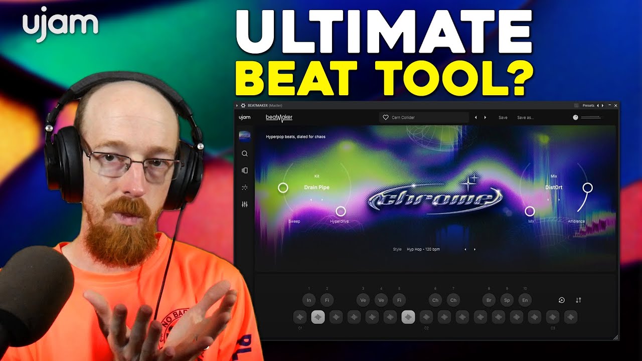 UJAM Beatmaker 3 CHROMED Kit Review & Walkthrough | Eric Burgess Music Production