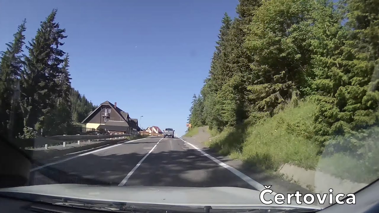 Timelapse Poprad - Čertovica - Banská Bystrica