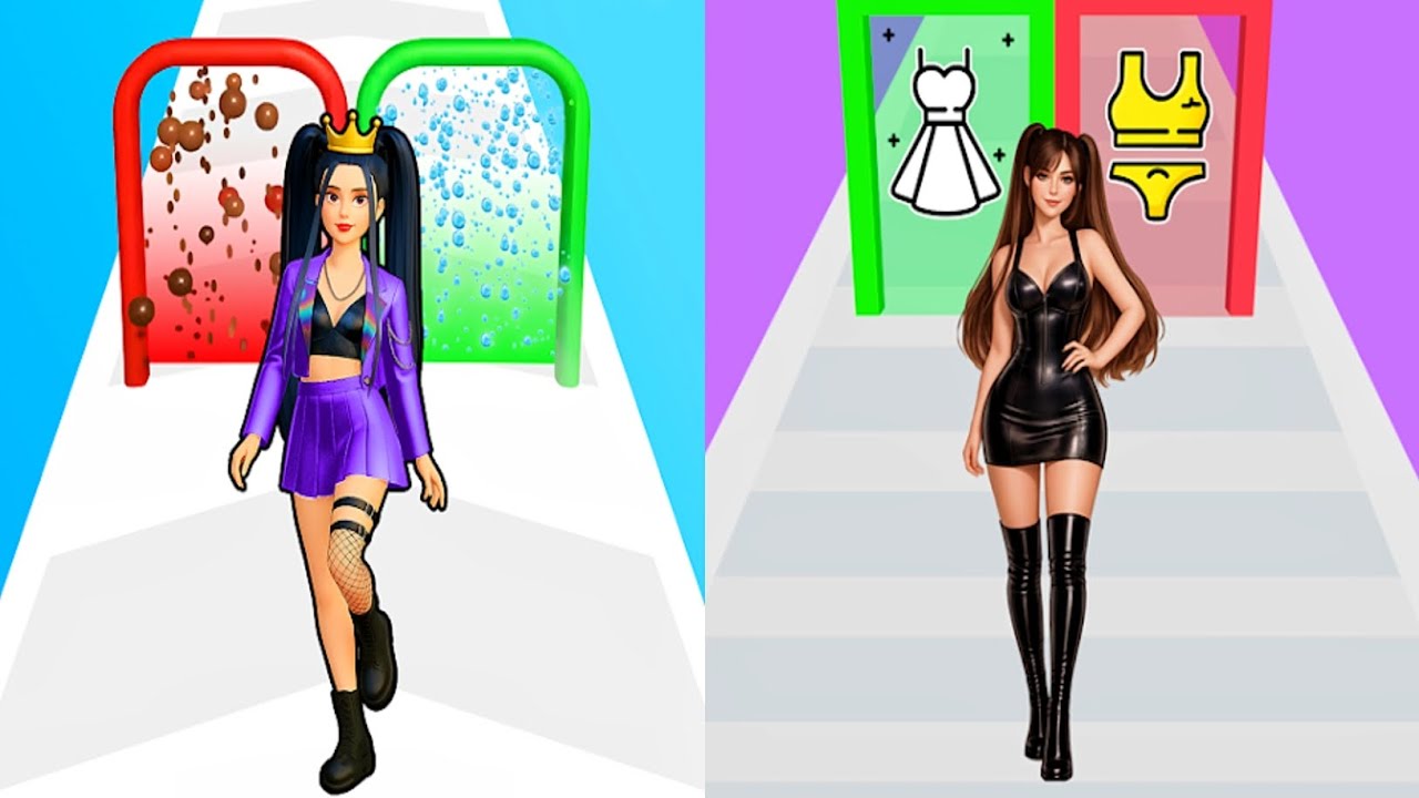 Build A Queen vs Build A Girlfriend Max Level Unlocked SpeedRun Gameplay