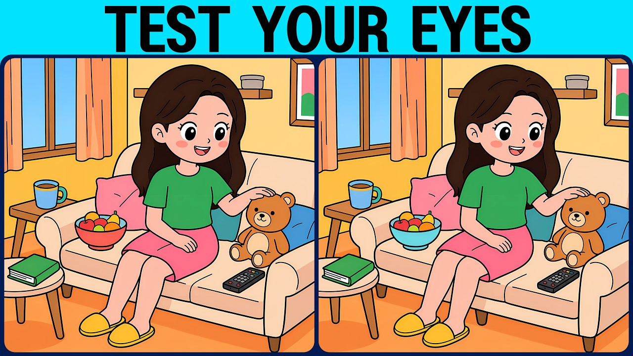 [Spot the Difference Brain Training] Can you spot what so many people are missing?