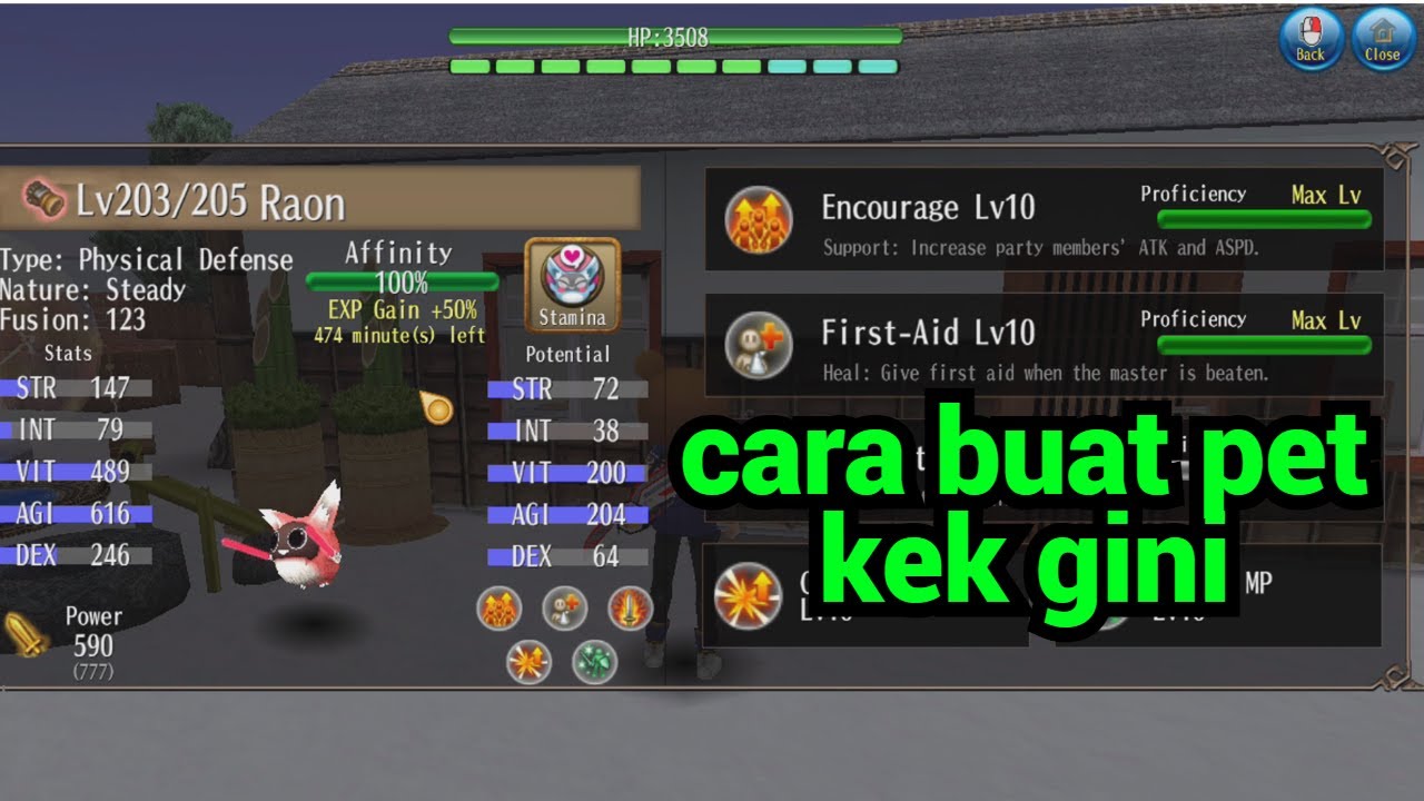 CARA BUAT PET SUPPORT AMPR (PART 1) - TORAM ONLINE