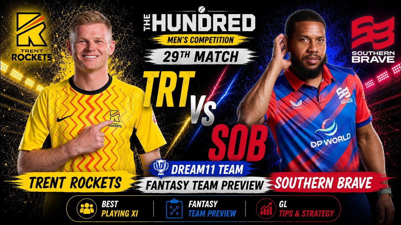 TRT vs SOB Dream11 Team🏏 Today Match Prediction 🔥 | trt vs sob Dream11 | Fantasy Tips