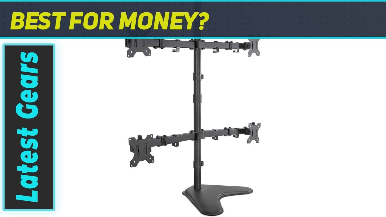 Mount-It! Quad Monitor Stand: The Ultimate Setup