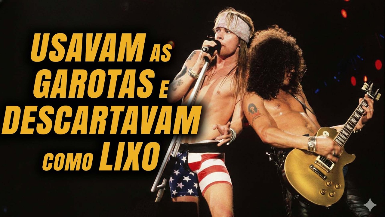 OS BASTIDORES SUJOS DO ROCK'N'ROLL: TRÁFICO E EST*PROS COMETIDOS PELO GUNS N' ROSES
