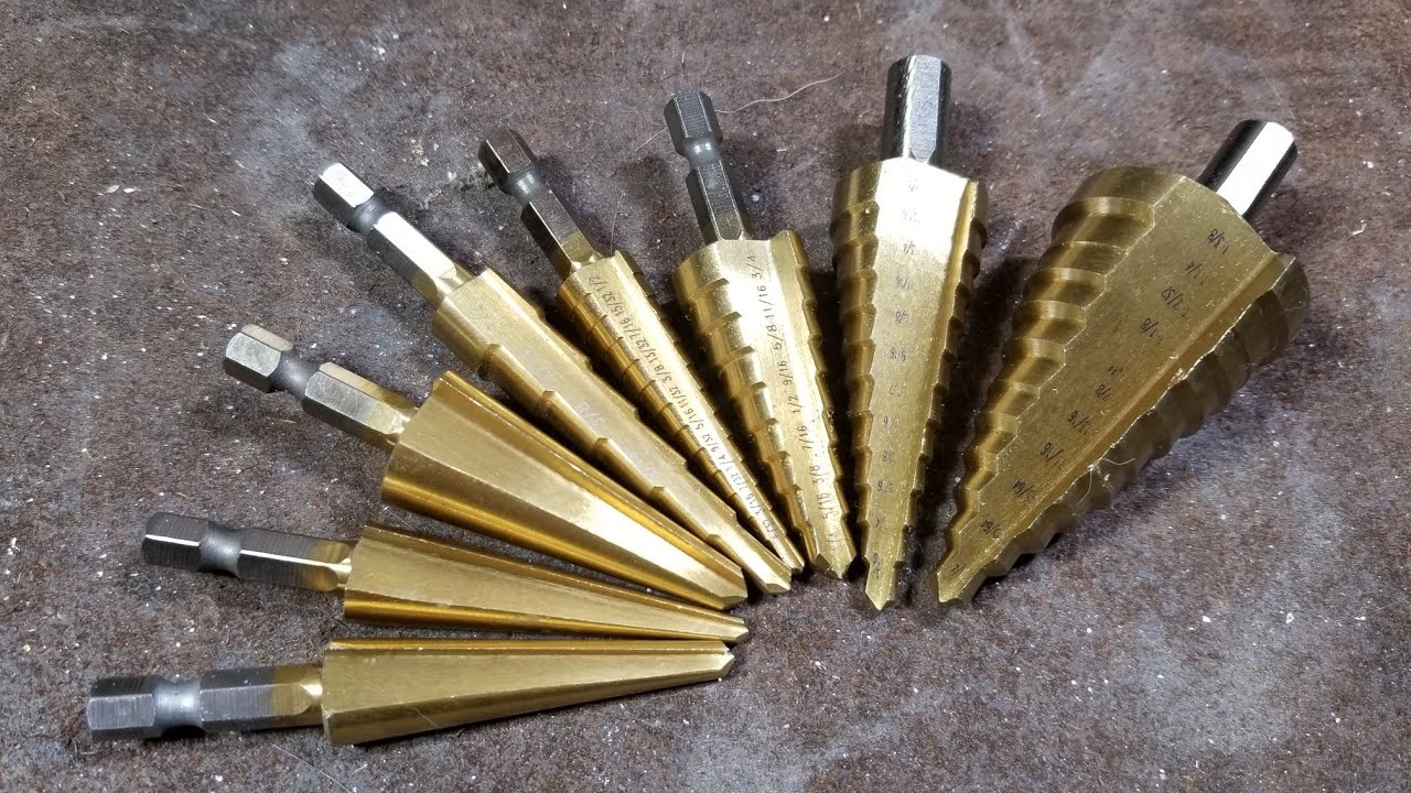 Harbor Freight Step Drill Bits Review