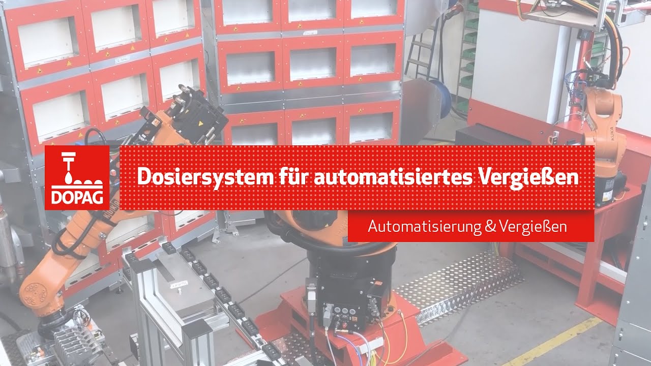 Dosiersystem f&uuml;r automatisiertes Vergie&szlig;en