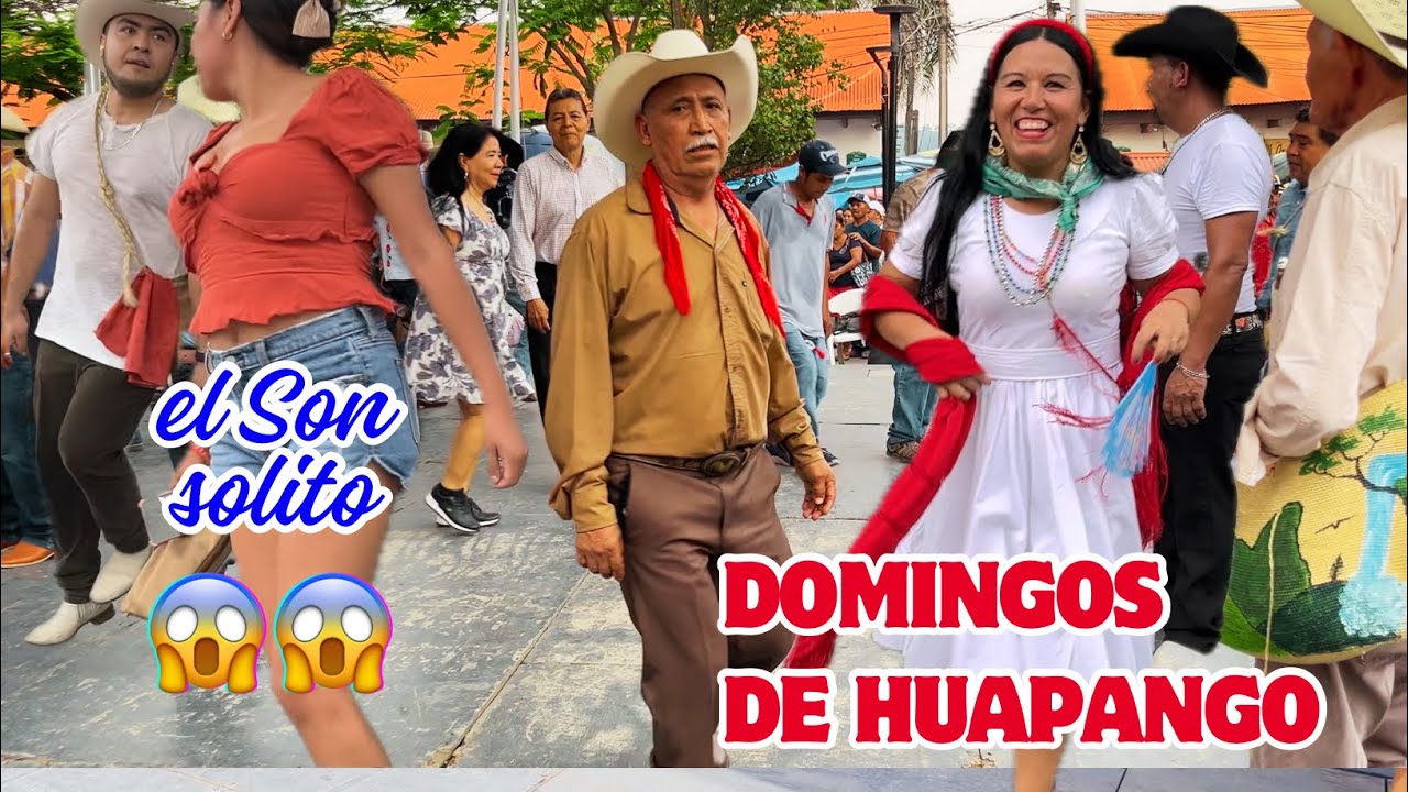 Así se bailó el son solito en la tarima de los Domingos de huapango en Xilitla SLP