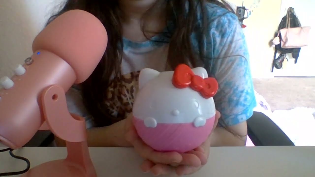 [ASMR] 15 minutes of satisfying Sanrio triggers 🩷🩵🤍 (SOUND WARNING!)