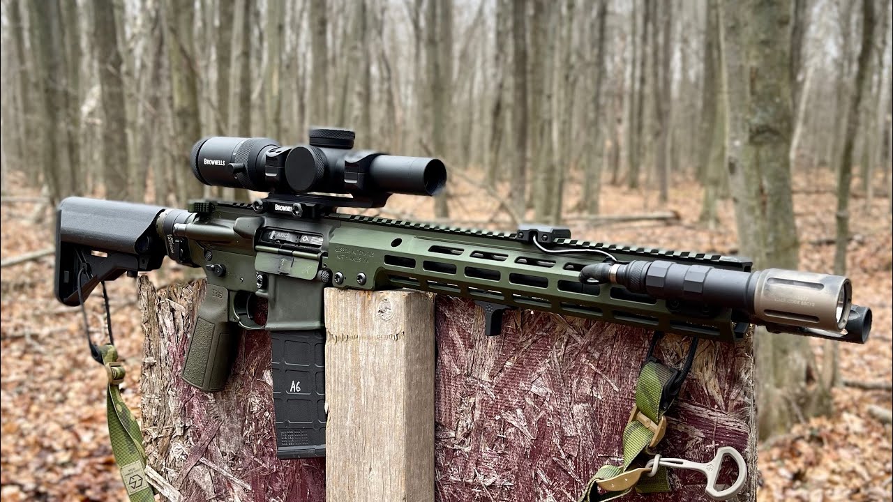 First look at the Brownells Mpo 1-6 lpvo with the donuts reticle!