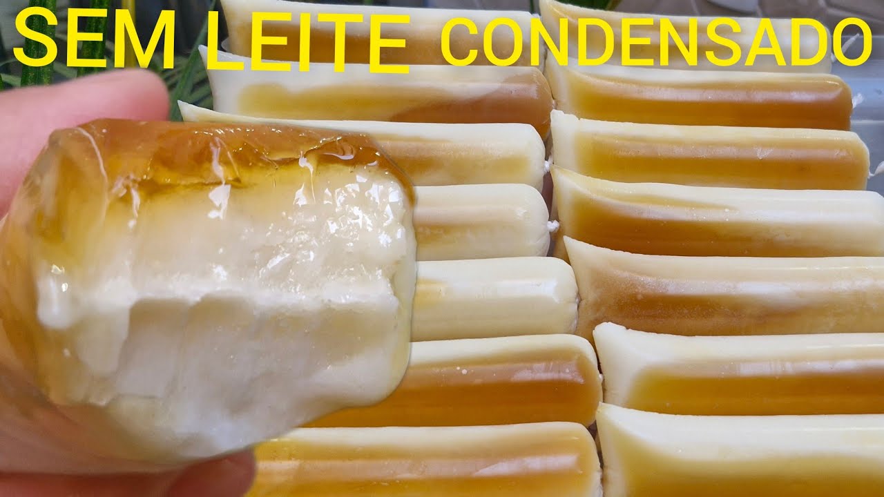 COMO FAZER O MELHOR GELADINHO DE PUDIM NÃO VAI OVO/SEM LEITE CONDENSADO!