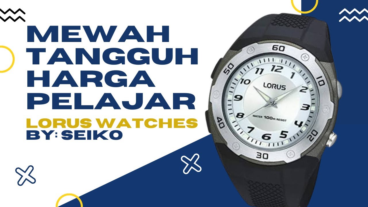 Review Jam Tangan Murah Lorus Watches By Seiko saudara Alba Watches