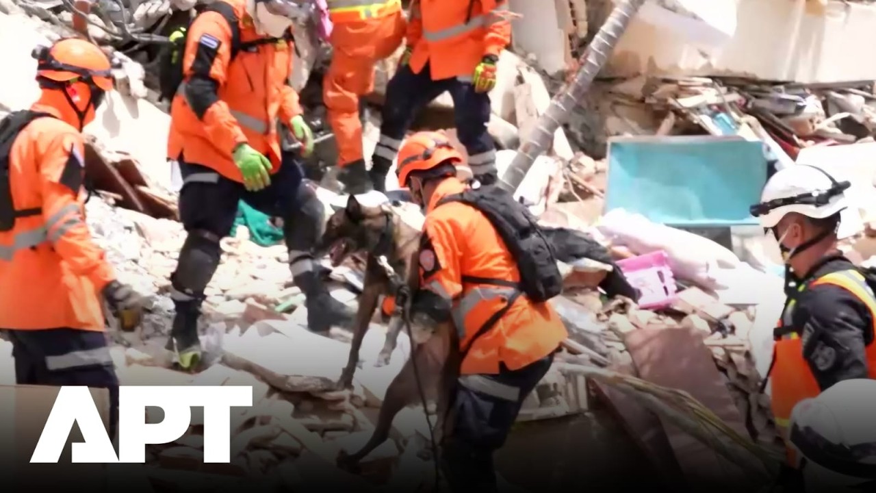 El Salvador Joins International Rescue Effort in Venezuela With Search Dogs and Drone Teams | APT
