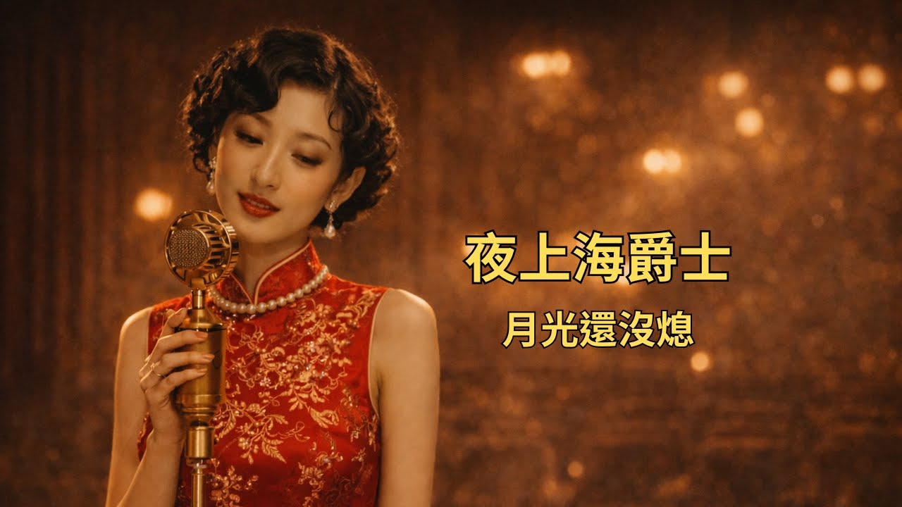 夜上海 Jazz｜月光還沒熄｜1940s–1950s Old Shanghai Jazz｜Vintage Chinese Jazz