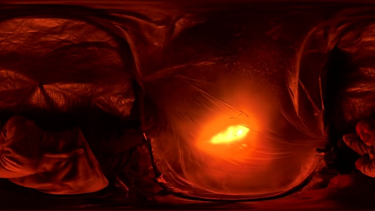 17 Minutes of Peace - Drifting off to sleep in a survival shelter at -25C/-13F (360 Video)