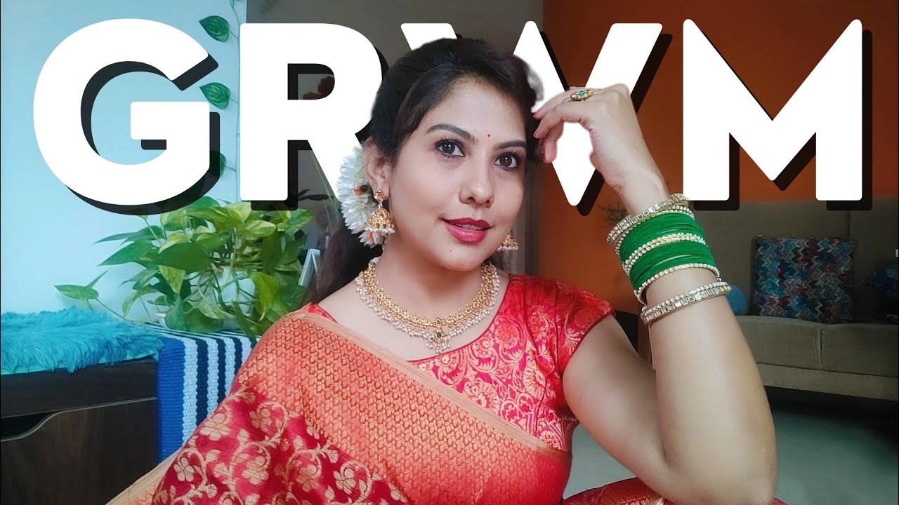 Festival MakeUp tutorial | Funny talks | Soumya Hegde | GRWM Series | Episode 1