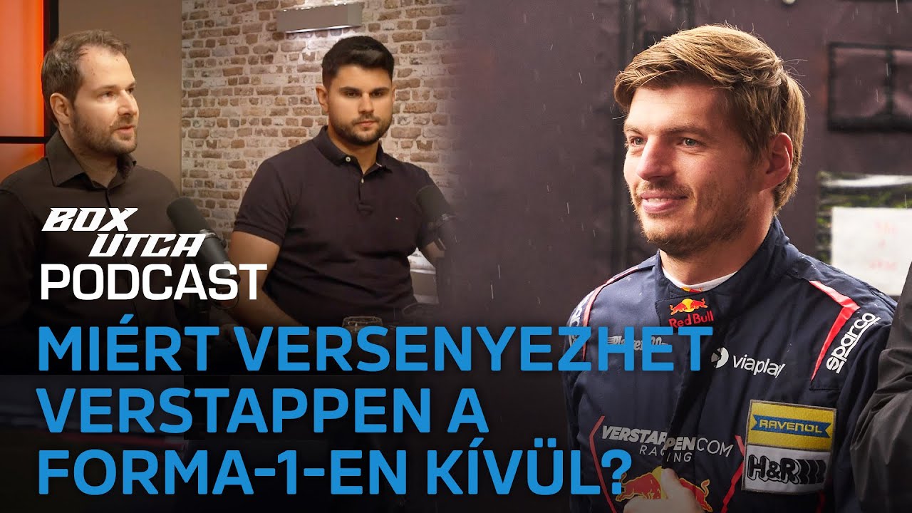 Nincsenek egy&eacute;nis&eacute;gek az F1-ben? | Boxutca podcast