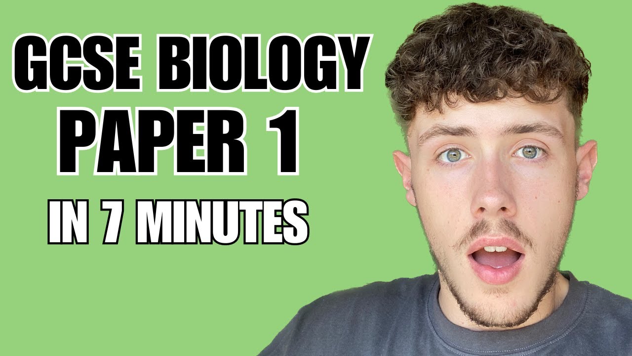 Biology Paper 1 in 7 Minutes! | Everything You Need to Know (GCSE Combined and Triple AQA)
