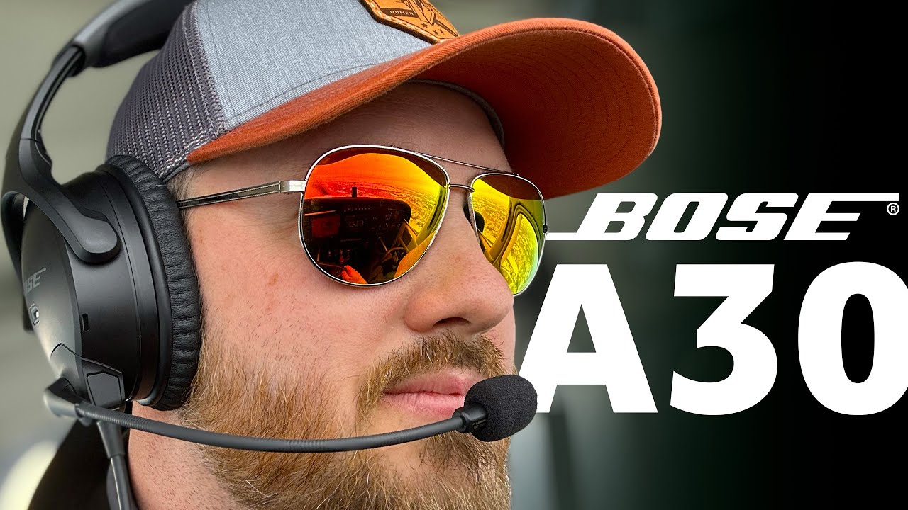 BOSE A30: Top Secret Pro Pilot Review + Flight Test 🎧✈️🔥
